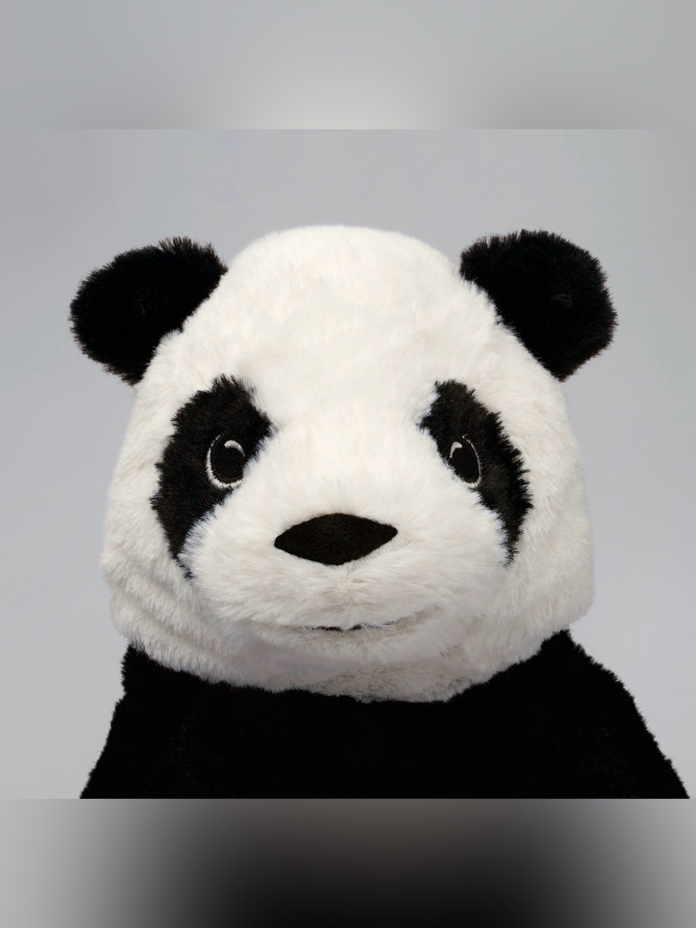 IKEA Plush Panda Stuffed Animal Toy - White & Black new great Christmas gift 🎁
